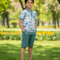 KIDS COLLAR TSHIRT SET