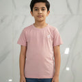 Soft Pink Basic T-Shirt for Boys