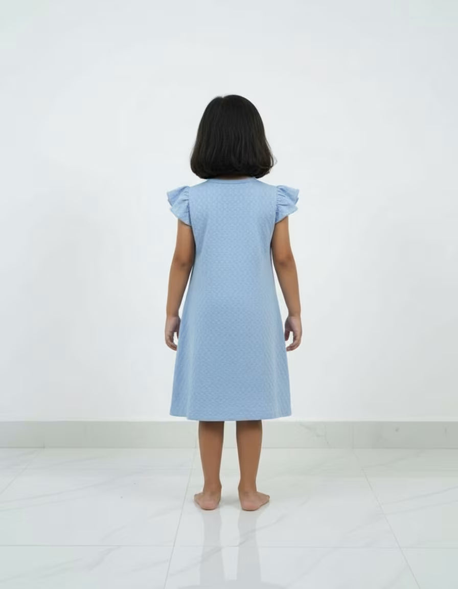 Little Kitty Blue Playtime Frock