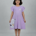 Kitty Friends Lavender A-Line Dress