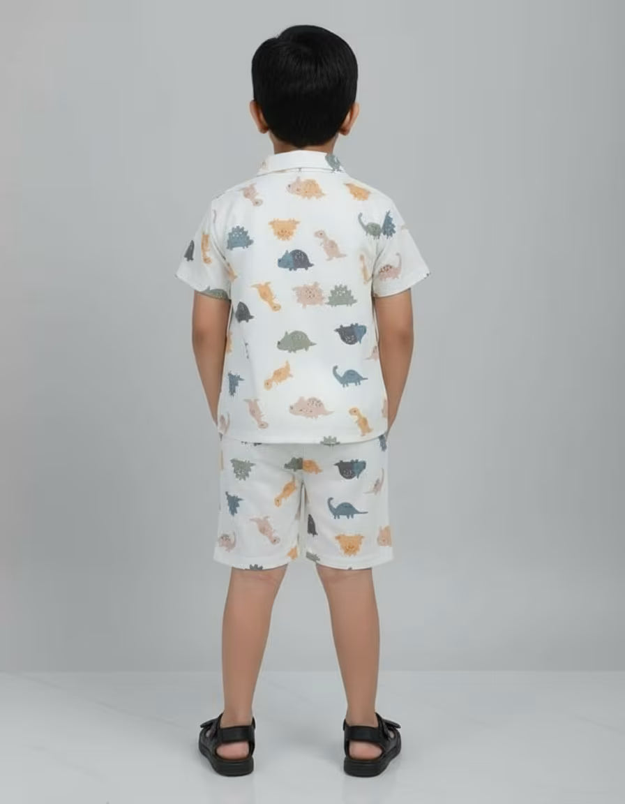 Dino Safari Shirt & Shorts Set