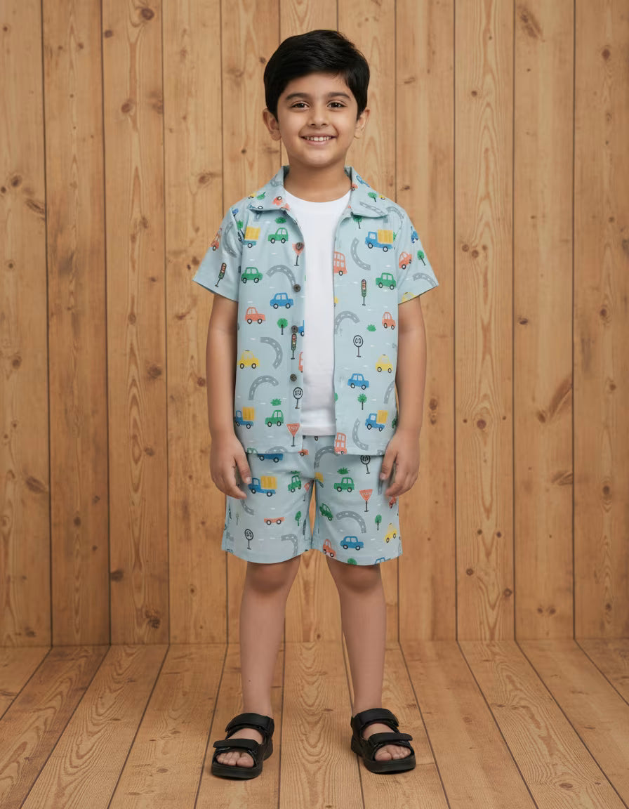 Road Runner Shirt & Shorts Set