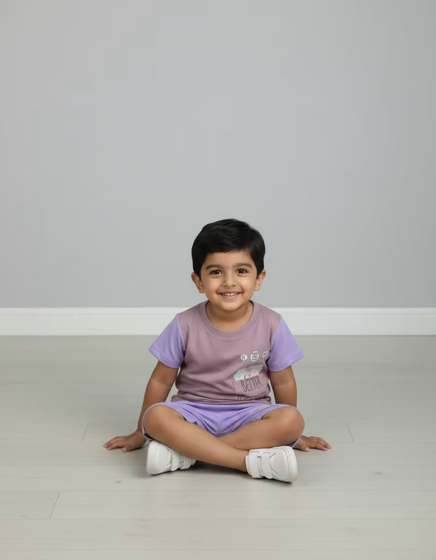 Mauve & Lavender ‘Better Together’ Kids Set