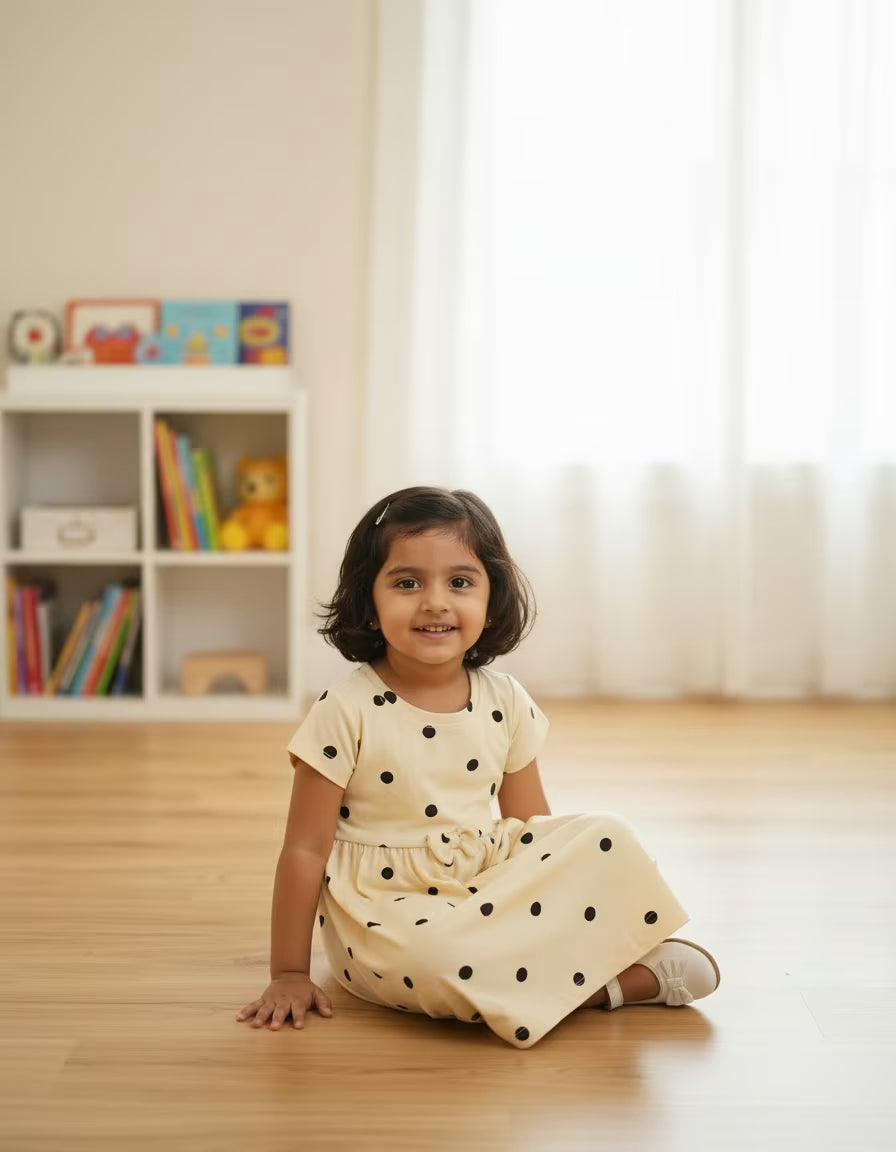 Mini Polka Princess Dress