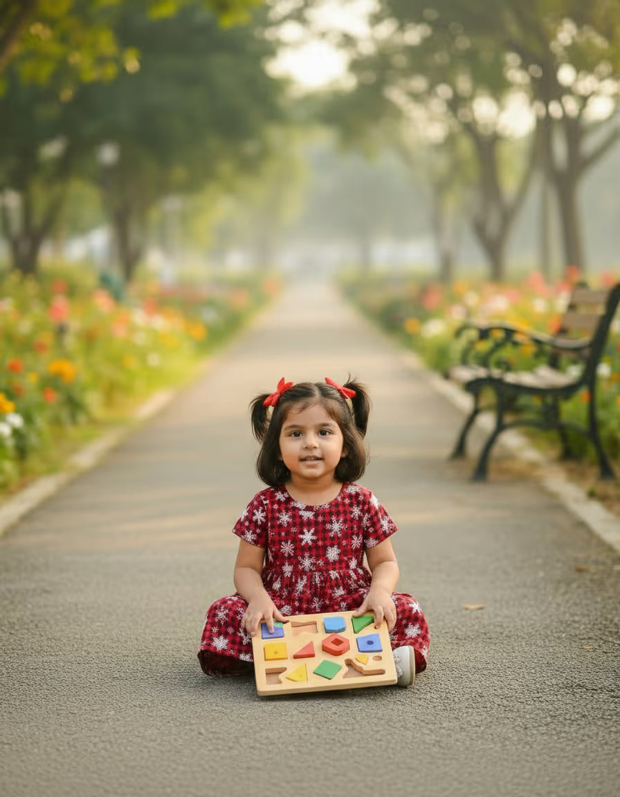 Red Blossom Flower Dress