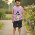 Purple Teddy Patch Summer Set