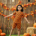 Orange Pumpkin Pop Co-Ord Set