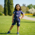 Navy Bunny Adventure Cotton Co-Ord Set