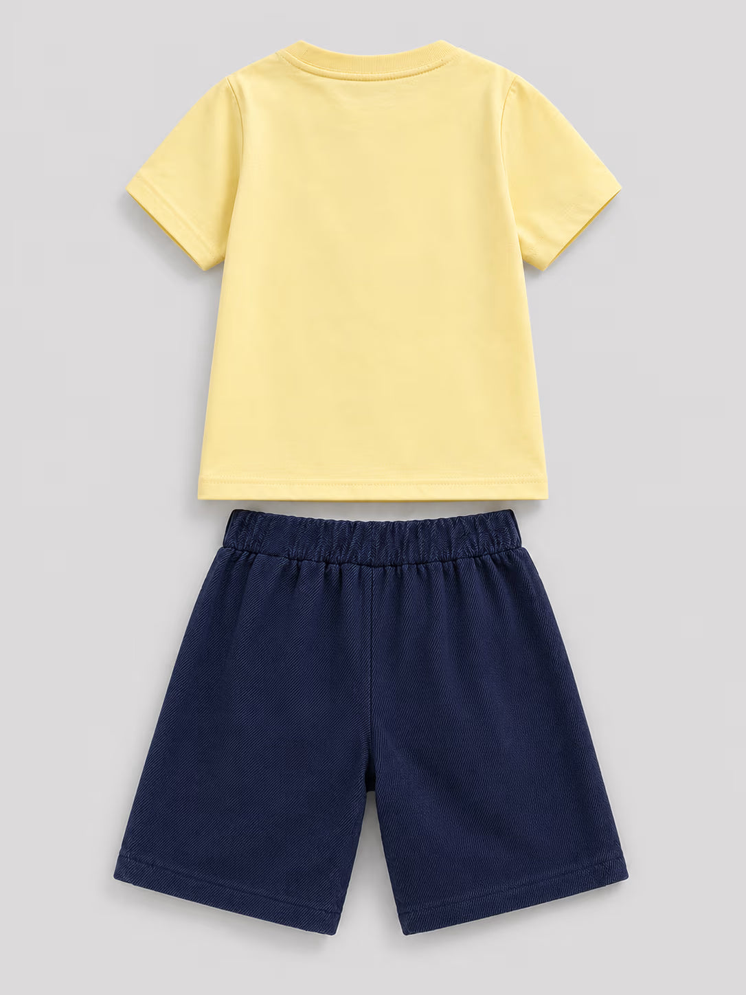 Golden Petals Girls Co-ord