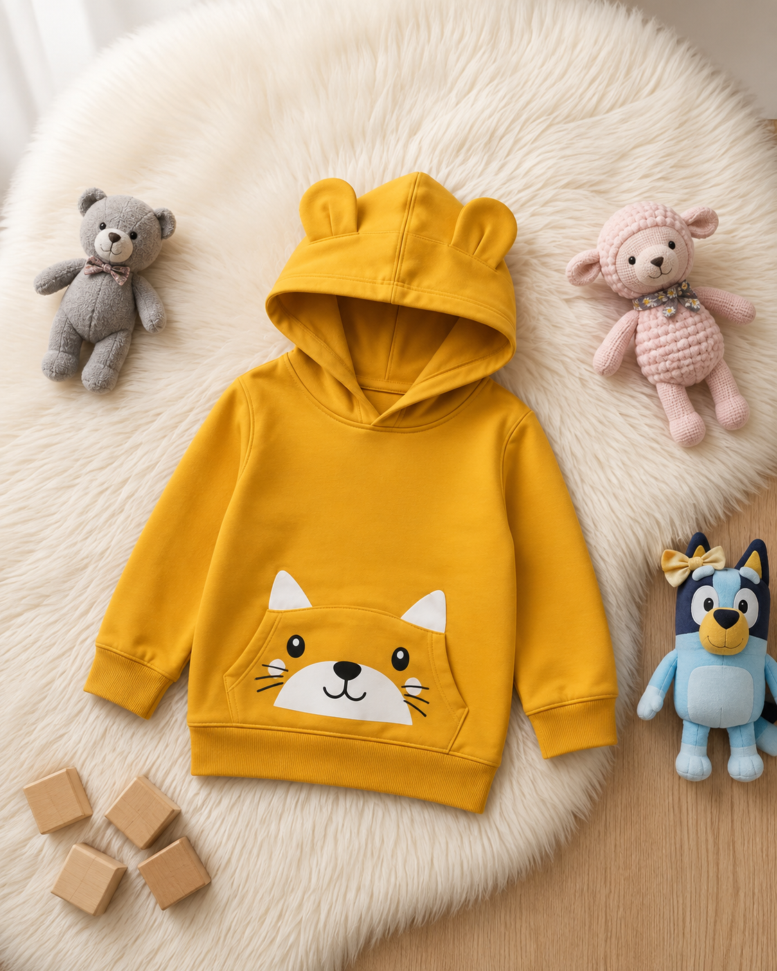 Little Fox Cozy Kids Hoodie