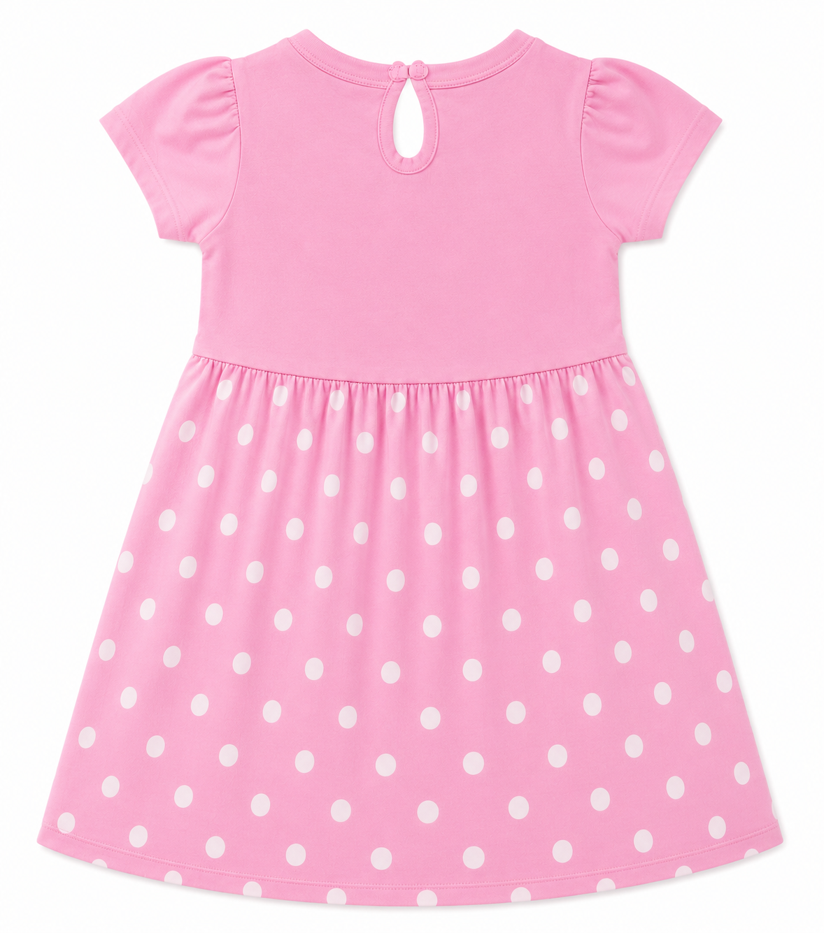 Pretty Pink Polka Bow Dress