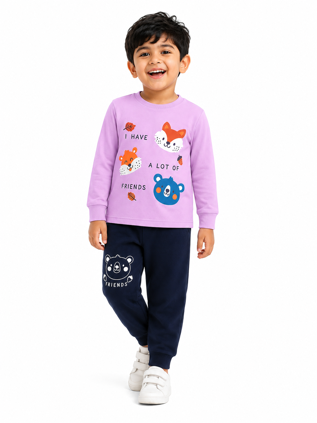 Purple Forest Adventure Cotton Set
