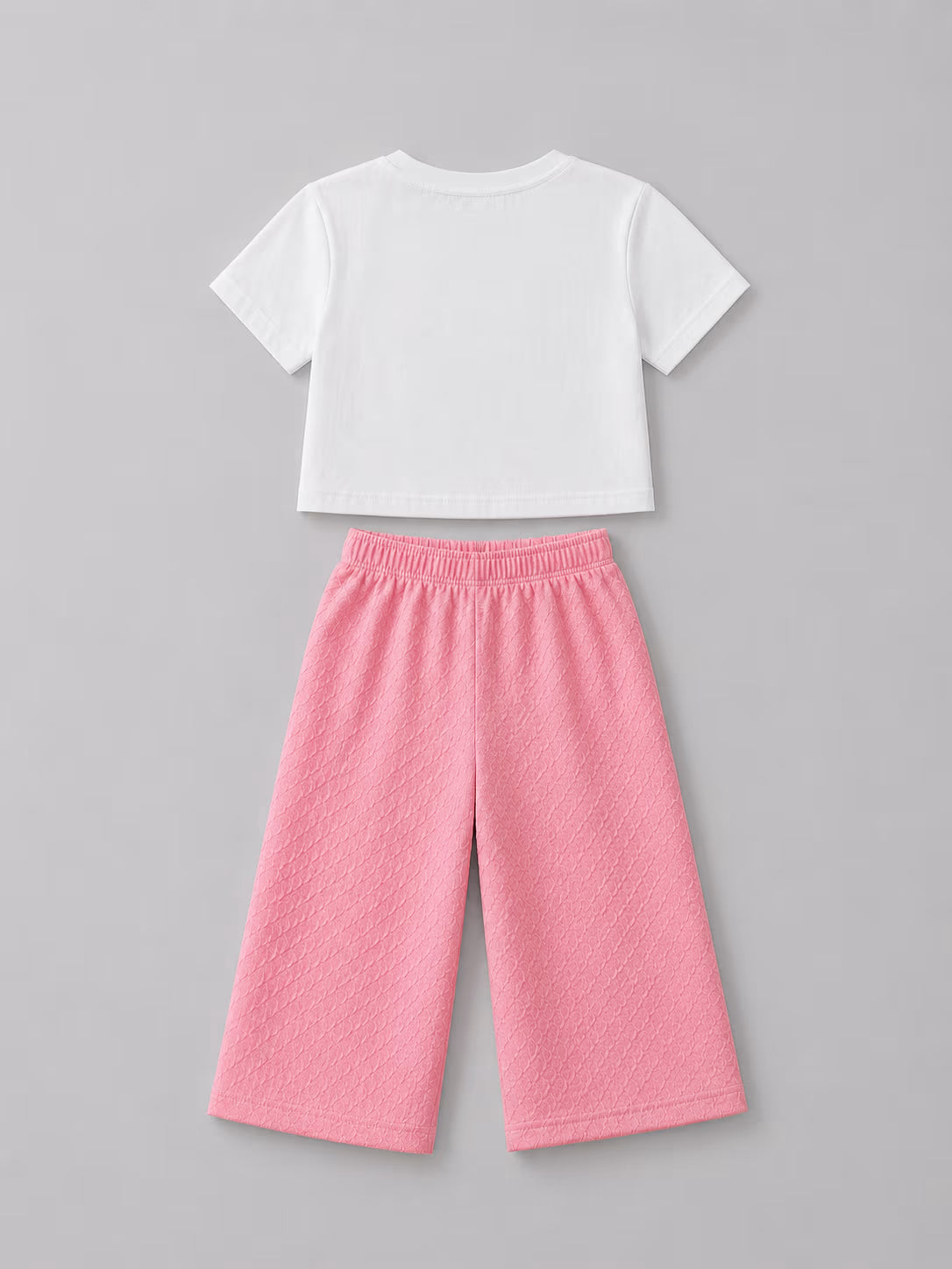 Kitty Bow Crop Co-ord Set