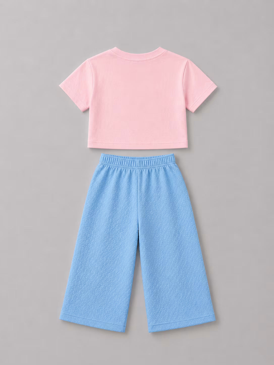 Kitty Bow Crop Co-ord Set