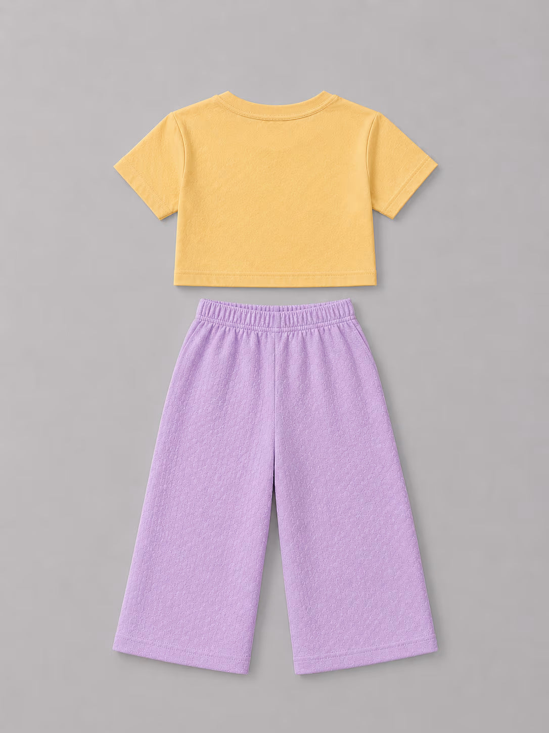 Kitty Bow Crop Co-ord Set