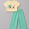 Kitty Bow Crop Co-ord Set