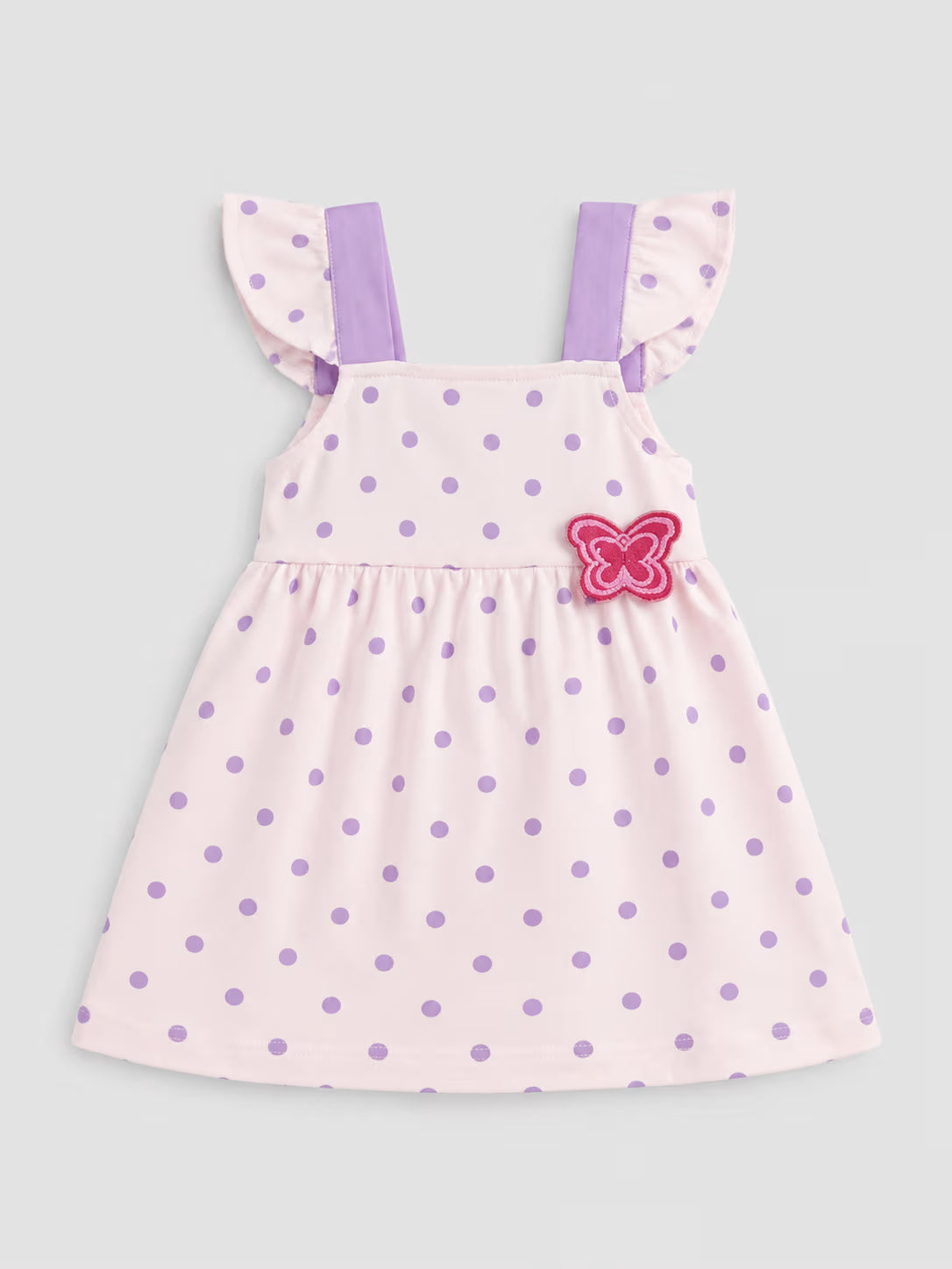 Lavender Dream Polka Dress