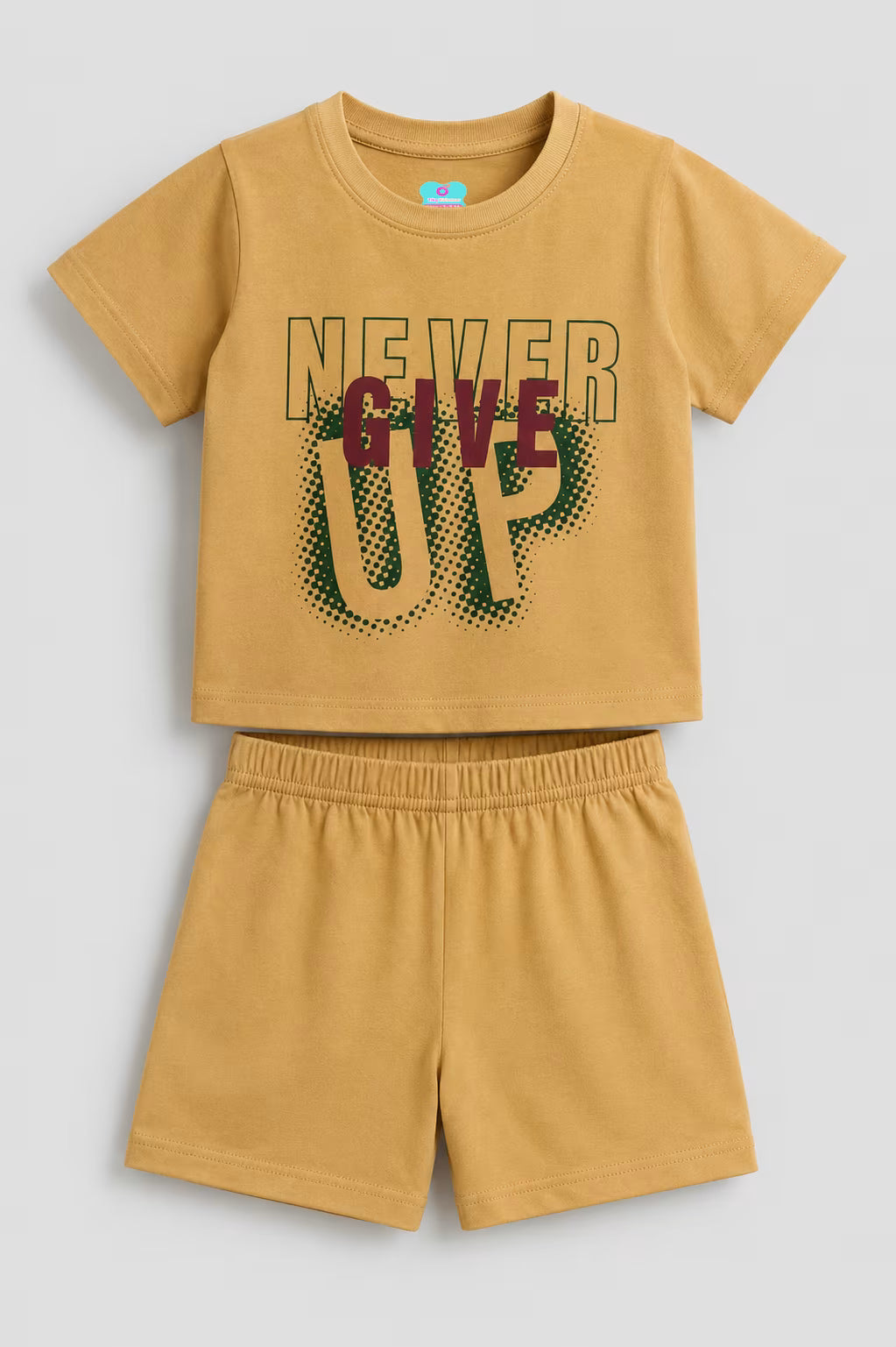 Golden Champion Shorts Set