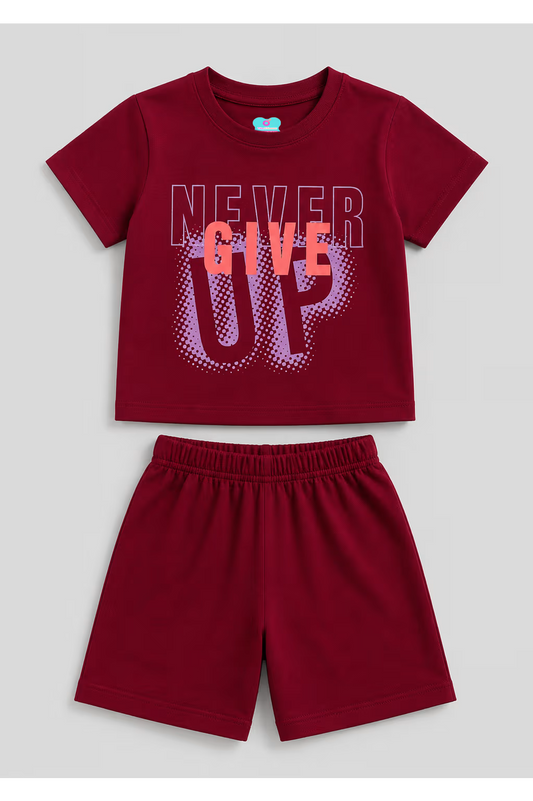 Little Champion Maroon Set