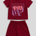Little Champion Maroon Set