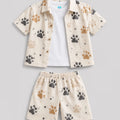 Little Paws Casual Shirt Set