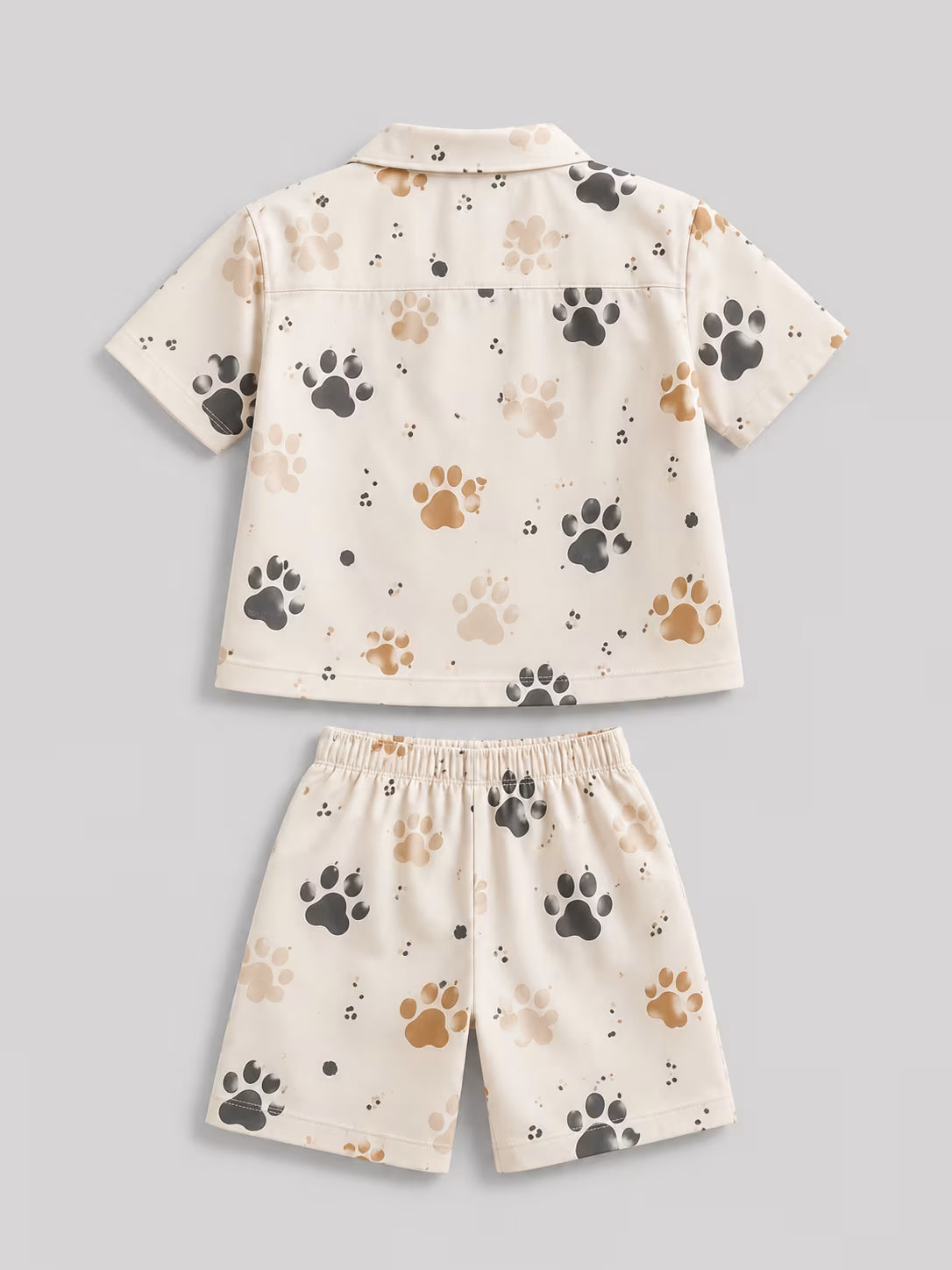 Little Paws Casual Shirt Set