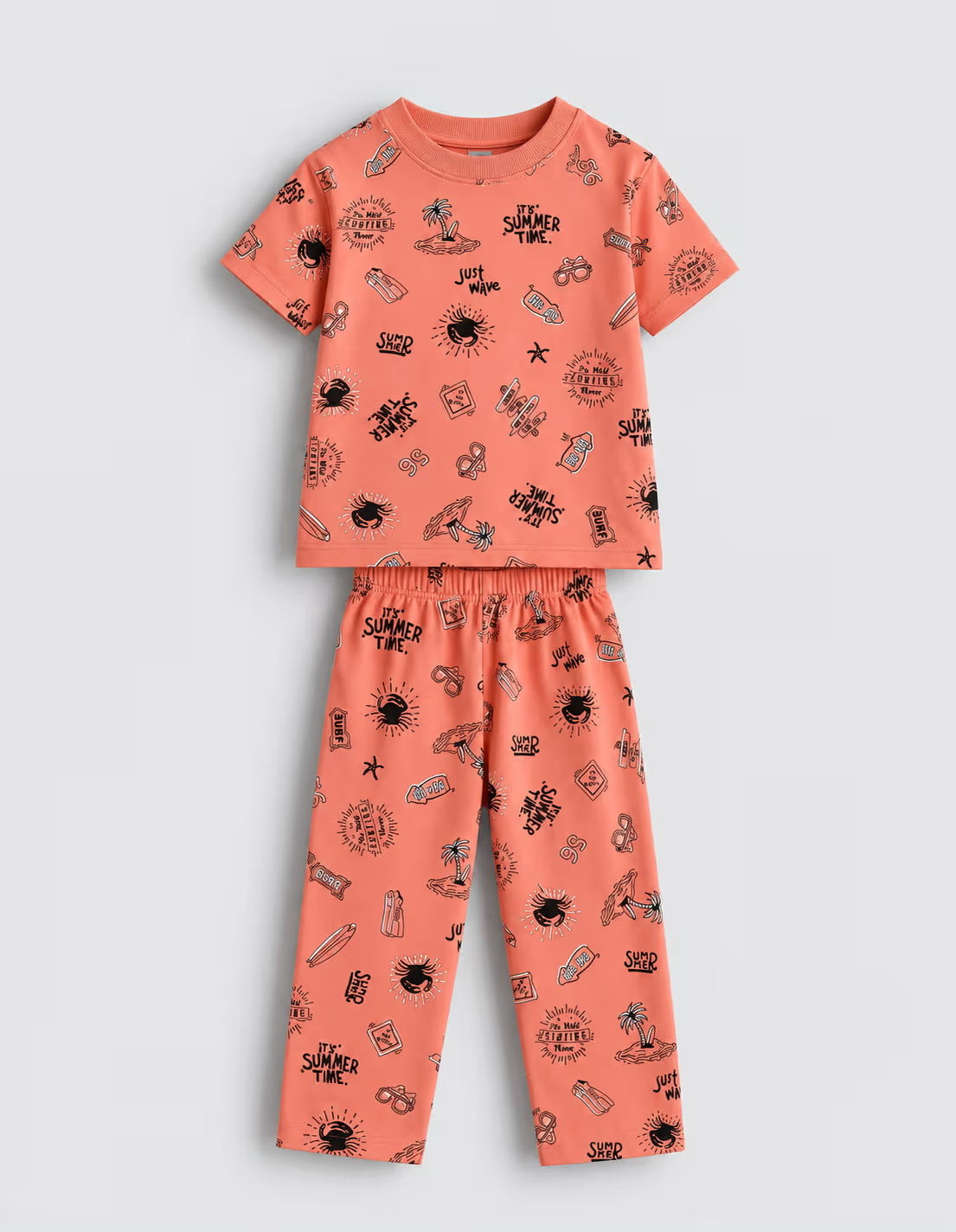 Summer Holiday Kids Night Suit