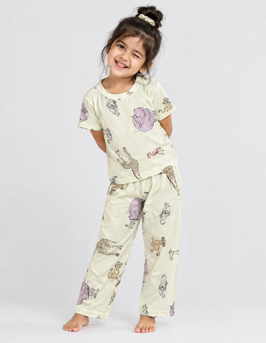 Safari Cuddles Nightwear Set