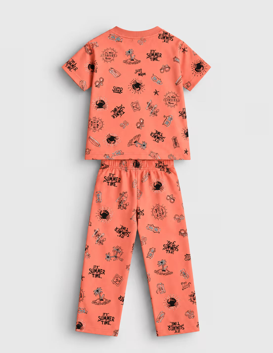 Summer Holiday Kids Night Suit