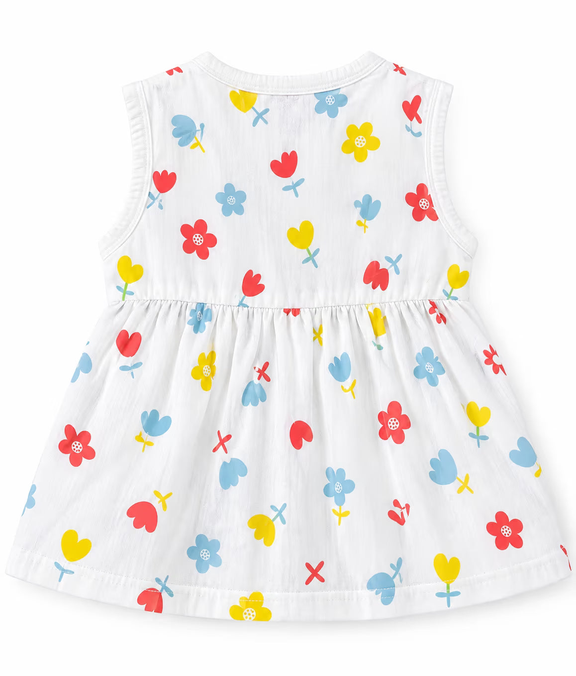 🌸 Colorful Blossom Frock