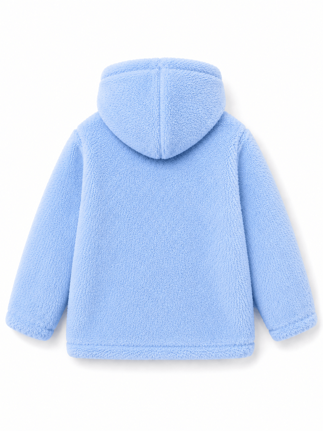🩵 Sky Blue Cozy Kids Fur Hoodie