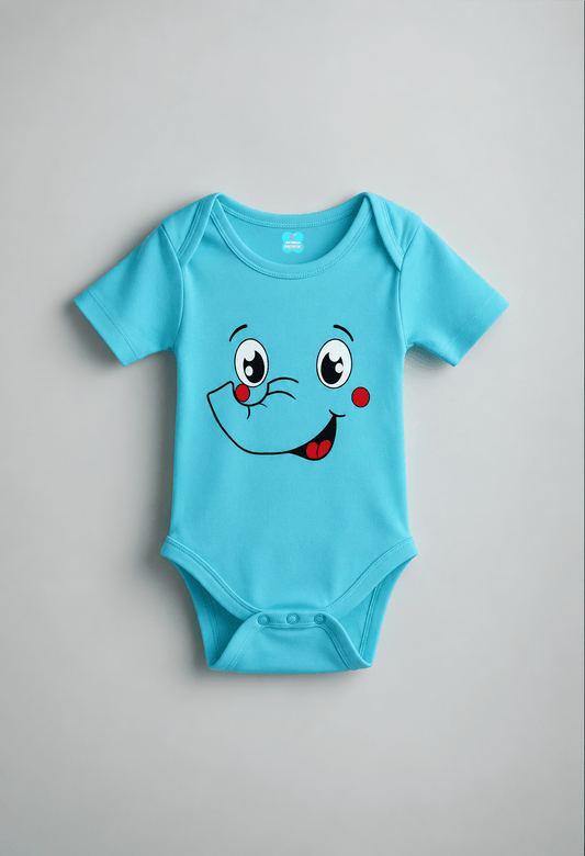 Little Elephant Cotton Baby Onesie