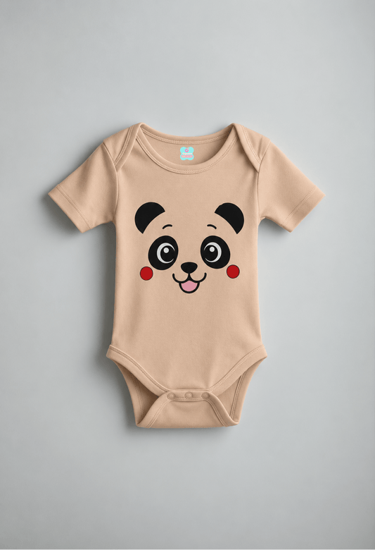 🐼 Cute Panda Cotton Baby Onesie