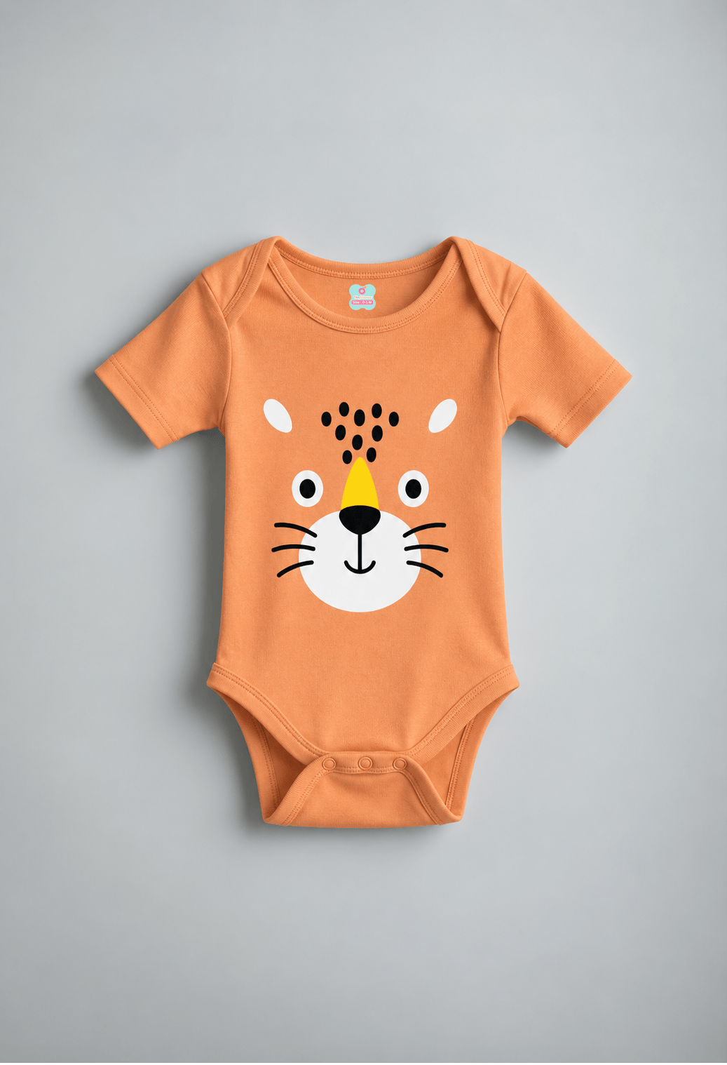 🦁 Little Lion Cotton Baby Onesie