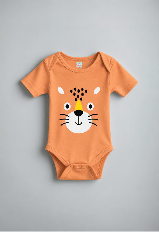 🦁 Little Lion Cotton Baby Onesie