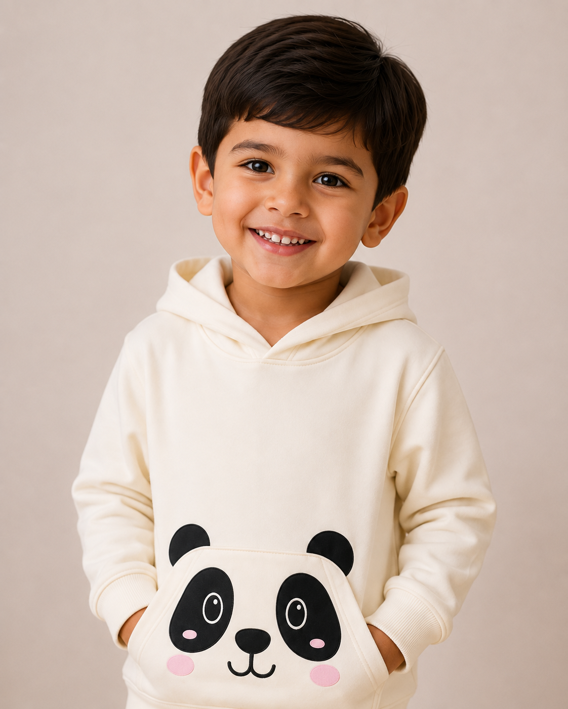 🐼 Panda Pals Bear-Ear Hoodie