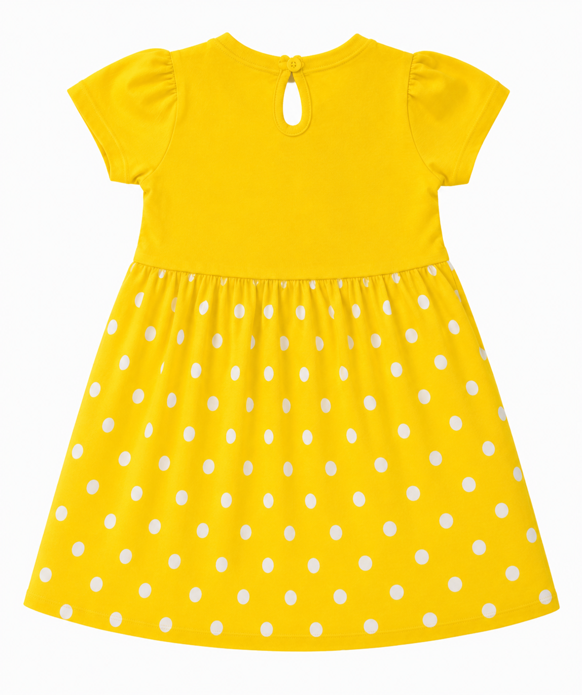 Pretty Sunshine Polka Dot Dress