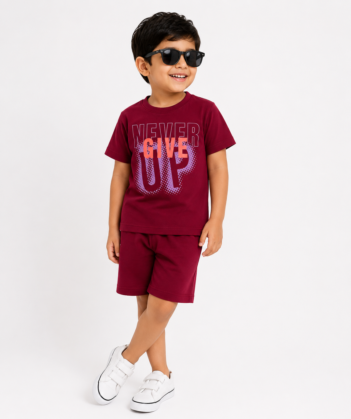Little Champion Maroon Set