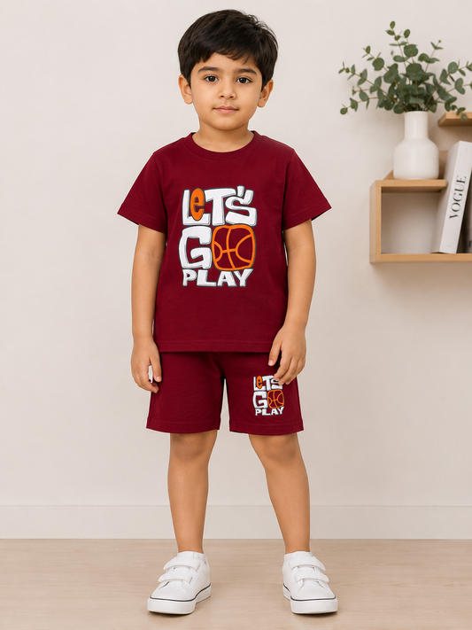 Let's Go Play Kids Co-ord Set