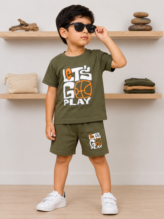 Let's Go Play Kids Co-ord Set