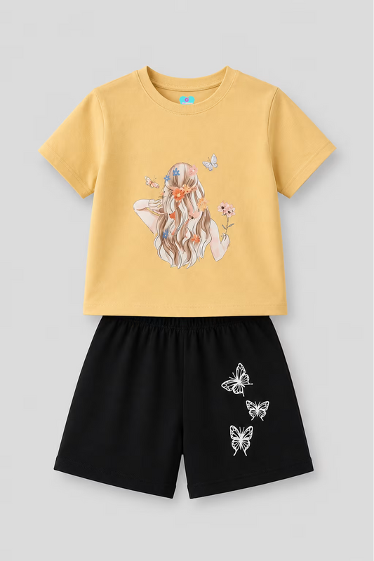 Butterfly Dream Girls Co-ord Set