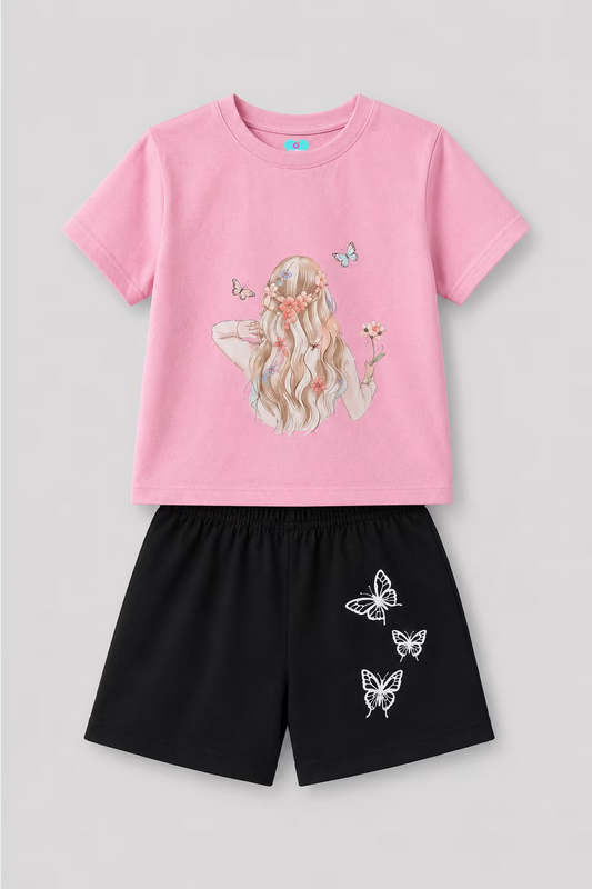 Butterfly Dream Girls Co-ord Set