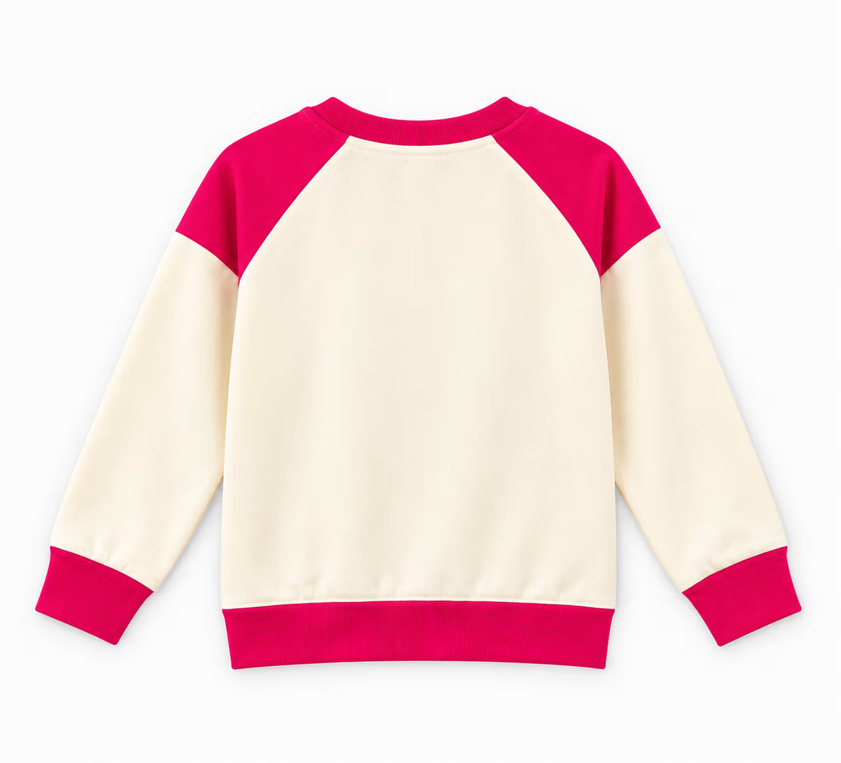 Sweet Happy Bow Print Raglan Full Sleeve T-Shirt💕