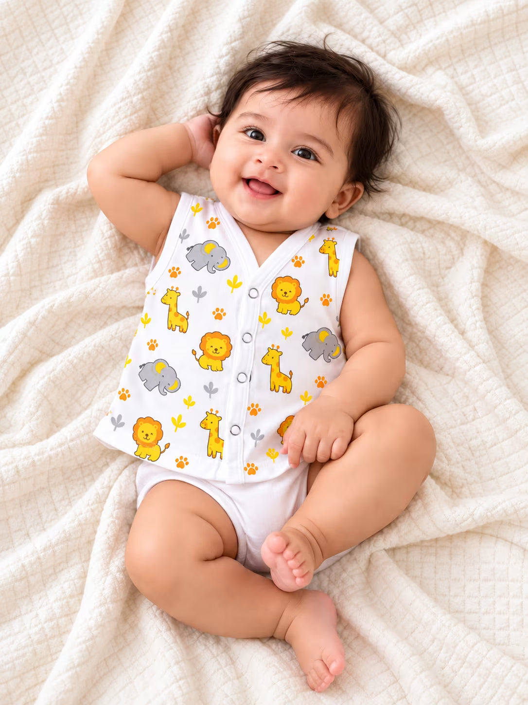 🦁🦒🐘 Animal Parade Newborn Jabla
