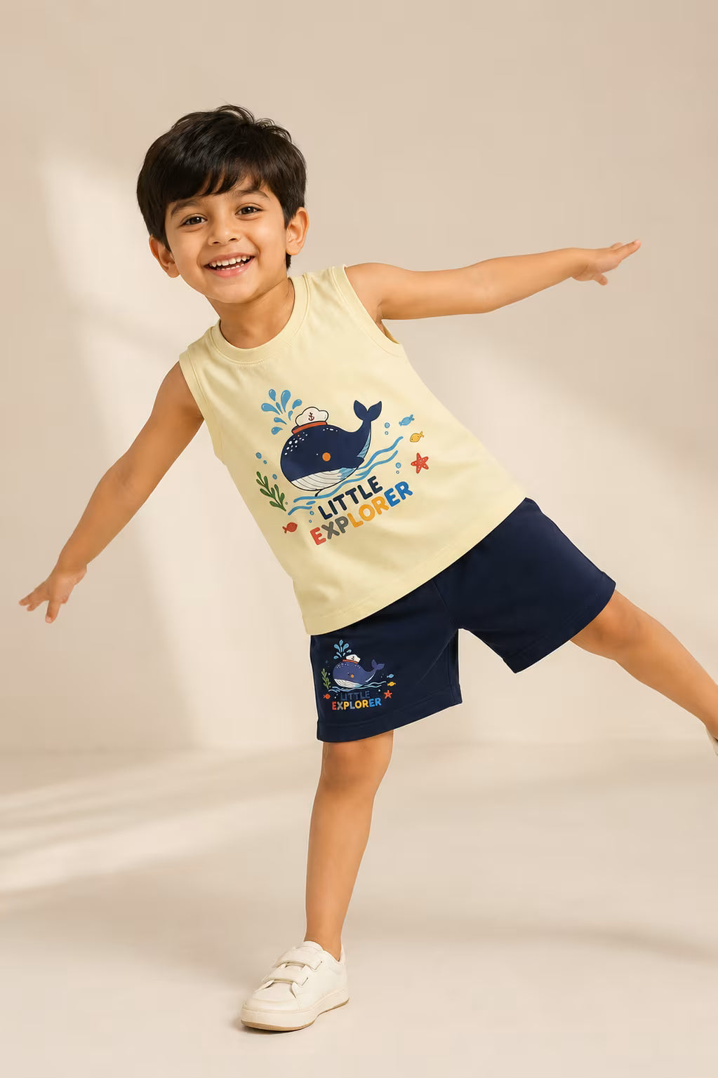 Little Explorer Whale Co-ord Set