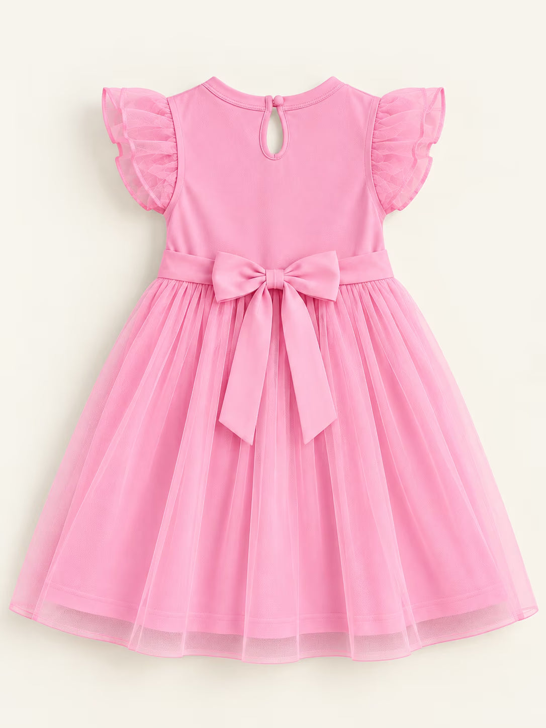 Pink Princess Net Frock🌸💗