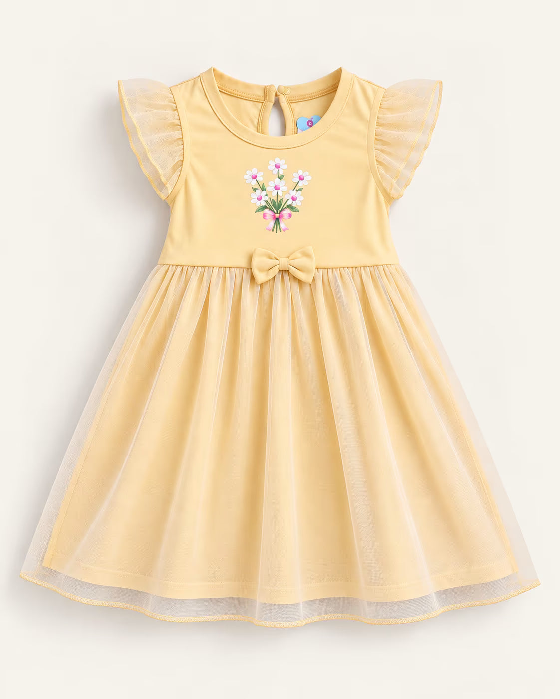 Sunshine Princess Net Frock 💛