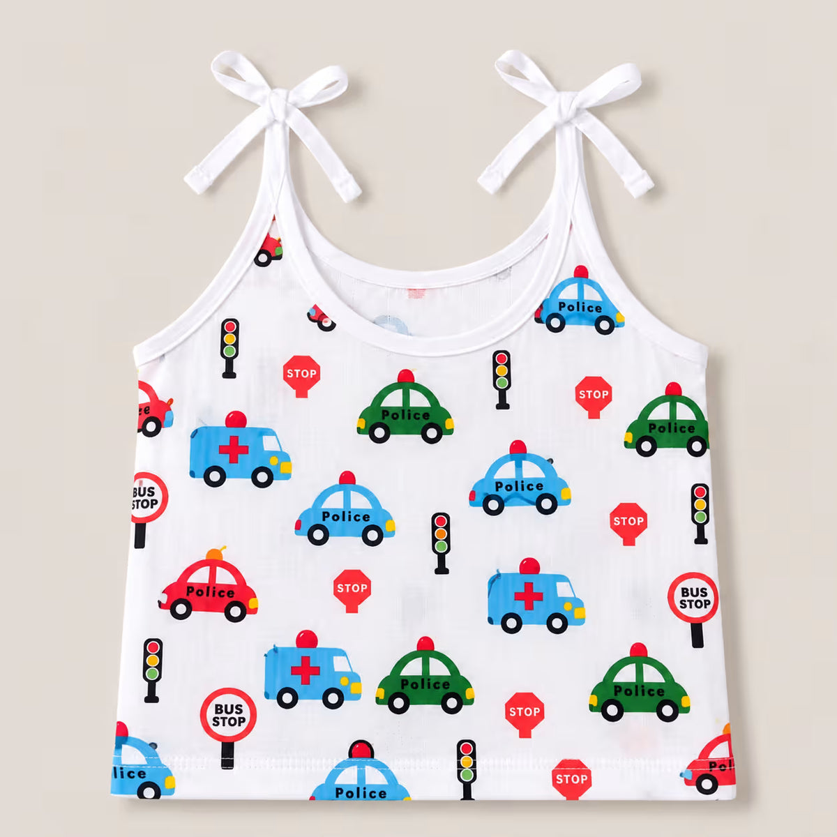 👶 Newborn Tie-Shoulder Printed Muslin Baby Jabla Tops – Pack of 5
