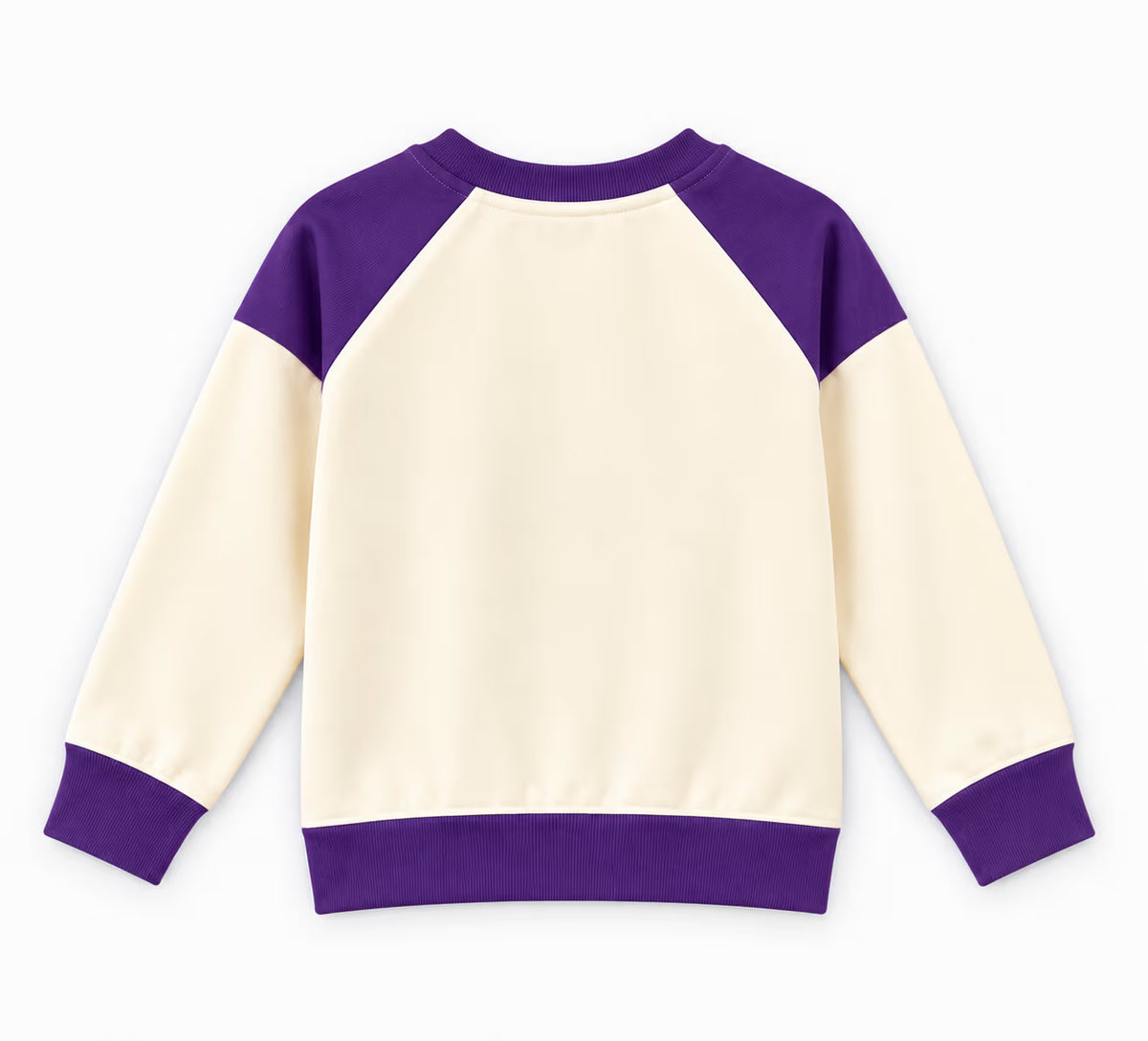 Be You Crown Print Raglan Full Sleeve Kids Sweatshirt💜
