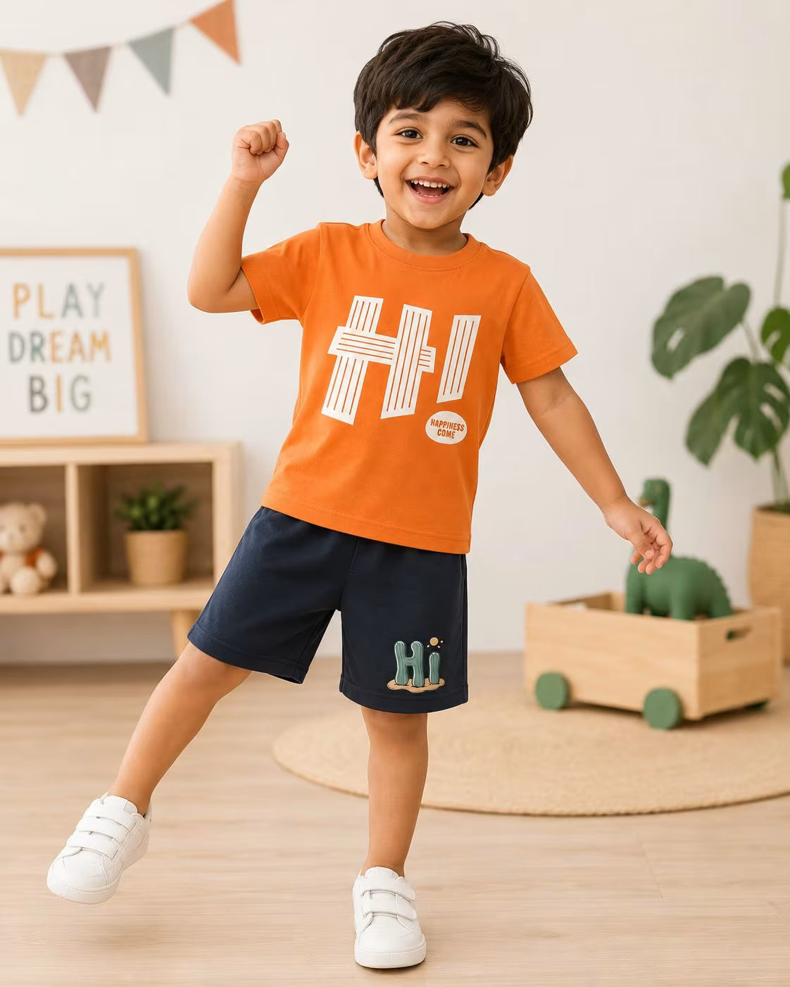 Happy Hi Kids Cotton Co-ord Set
